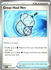 Great Haul Net 78/86 Chaos Rising Pokemon Card NM TCG singles Near Mint English