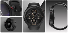 Motorola Moto 47mm Black Sport Smart Watch