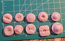 Colt variety pink 10  buttons confirmed patterns excellent condition