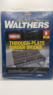 N Walthers Cornerstone Through-Plate Girder Bridge 933-3820