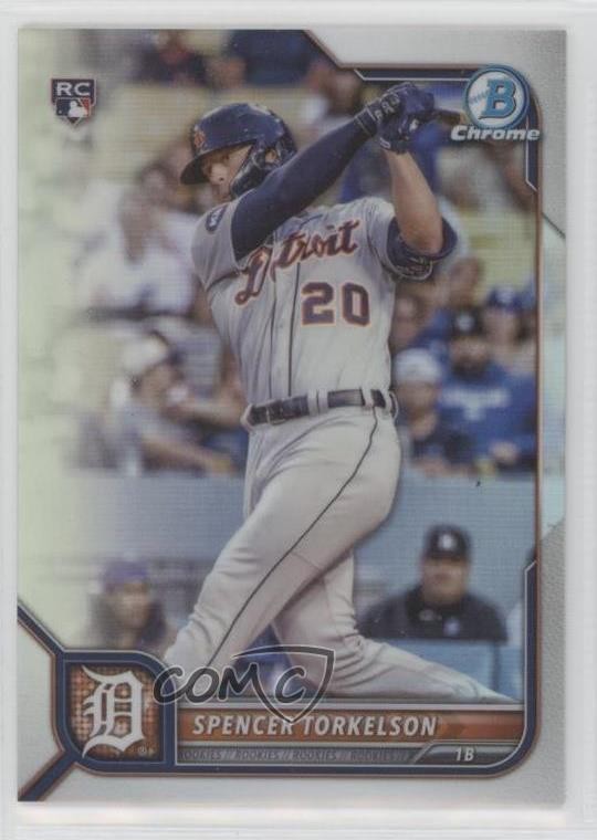2022 Bowman Chrome Refractor 387/499 Spencer Torkelson #53 0nr3