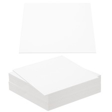 12x12x0.1" Chipboard Sheets 20Pcs 100PT Thick Book Board Binders Board, White