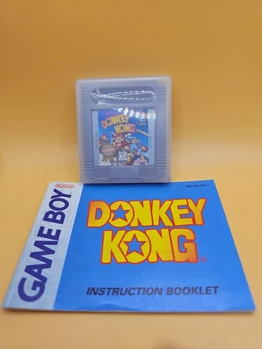 Donkey Kong (Nintendo GameBoy, 1994) with Manual - TESTED