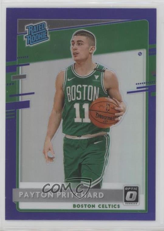 2020-21 Panini Donruss Optic Rated Rookie Purple Prizm Payton Pritchard #176