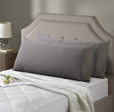 Soft Brushed Premium Microfiber Body Pillow Cover 21"x54" Pillowcases with Zi...