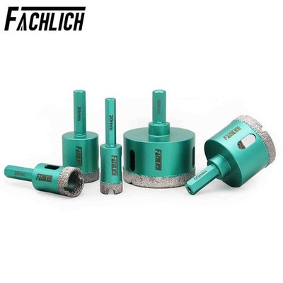 16mm-68mm Diamond Drilling Core Bits Hole Saw for Tile Granite Concrete Hex
