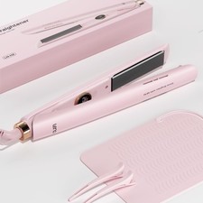 Plancha De Cabello Y Rizador Dos En Uno Con Revestimiento De Titanio Pro