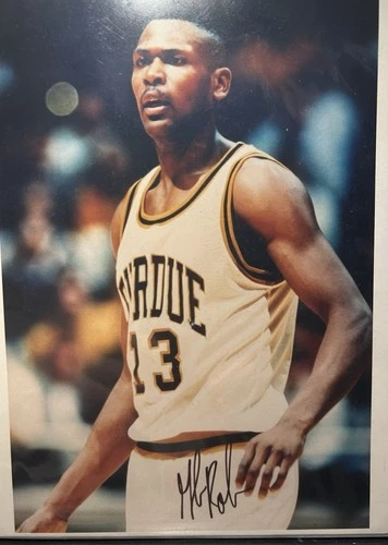 Autographed 8”x10” Color Photo Of Glenn ‘Big Dog’ Robinson Purdue Boilermakers