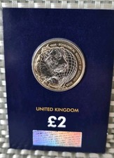 2026 ZSL Zoological Society of London £2 Coin in Blue Card   New 