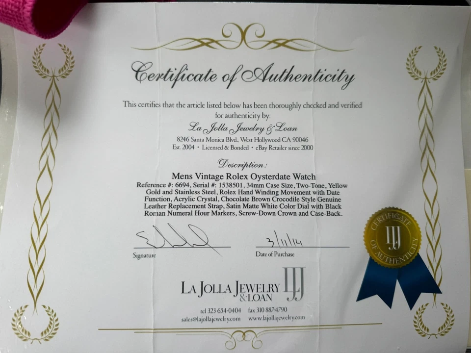 Vintage Rolex Watch Oyster date, 1961 - Image 2 of 4