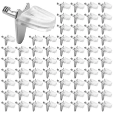 100 Pcs 3 mm Shelf Pegs Pins Cabinet Shelf Support Pegs L-Shaped Support Hold...