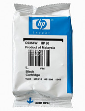 HP 98 Black Inkjet Cartridge C9364W Genuine Original OEM for HP Printers