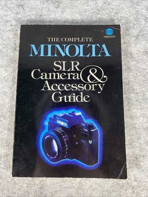 The Complete Minlota SLR Camera & Accessories Guide [1983 PB] Vintage