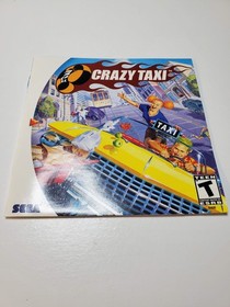 Crazy Taxi (Sega Dreamcast, 2000) AUTHENTIC CIB Complete Game TESTED/WORKING