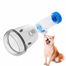 STARSUM Dog Inhaler Spacer, Canine Aerosol Chamber with Silicone Medium Dogs M