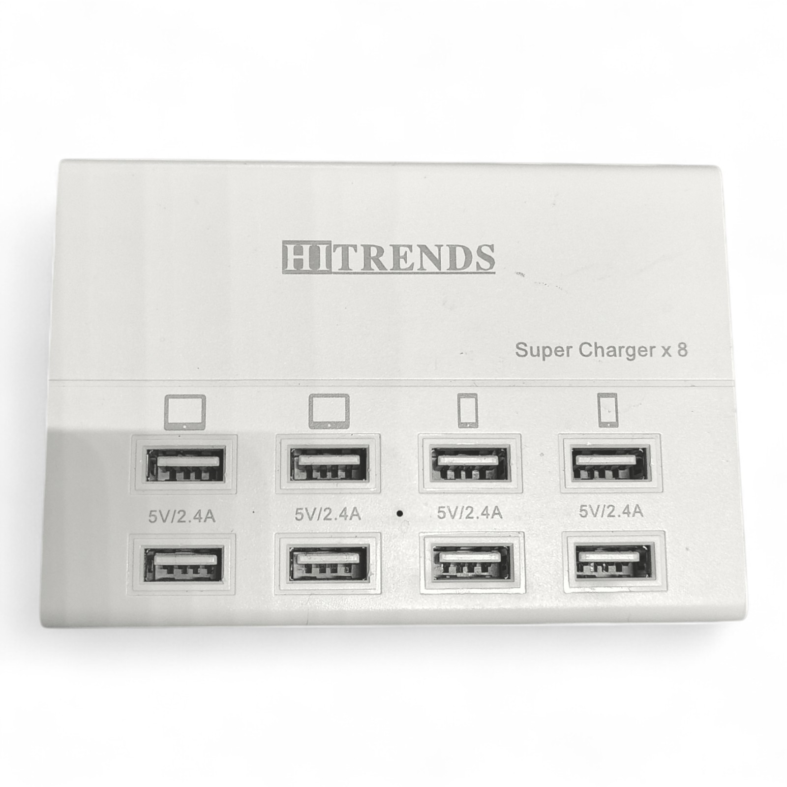 HiTrends Super Charger X8 – 8 Smart USB Ports for Fast ChargingCharge multiple