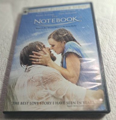 The Notebook DVD Rachel McAdams Ryan Gosling James Garner Romantic Drama 2015