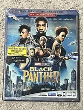Black Panther (Blu-ray + Digital Code, 2018, Multi-Screen Edition, Slipcover)