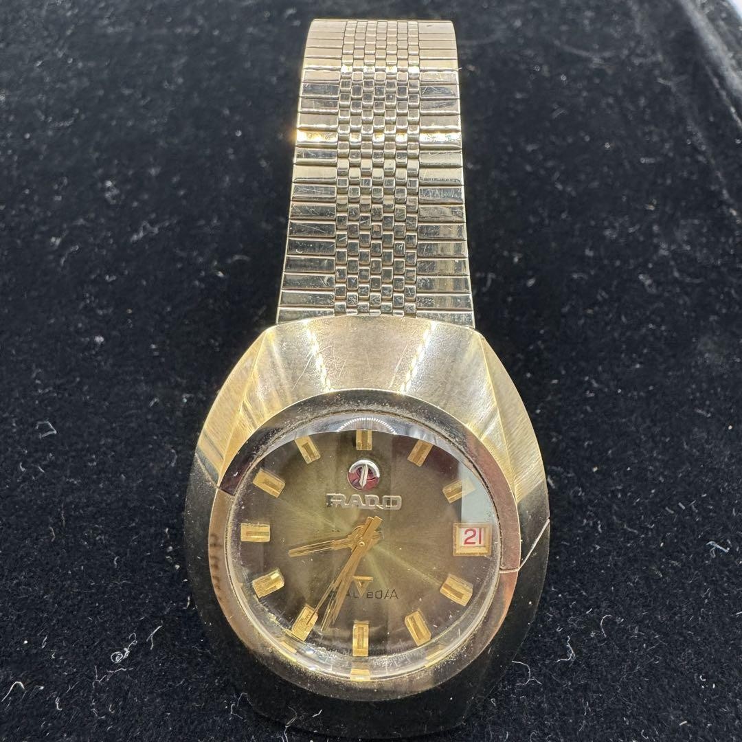Rado Balboa Automatic Date Cut Glass Watch with Appraisal
