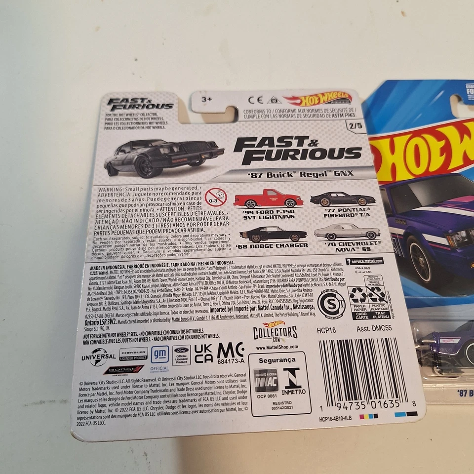 Buick Regal GNX Treasure Hunt & Fast And Furious 87 Hot Wheels Foto 4 de 4
