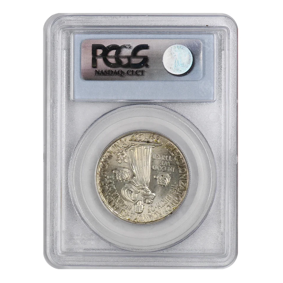 1937 Roanoke Commemorative Silver Half Dollar CGS MS-66 CAC - Image 4 of 4