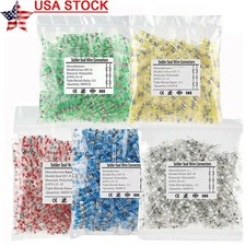Heat Shrink 240/500Pcs Solder Wire Connectors Kit Waterproof Seal Butt Terminals