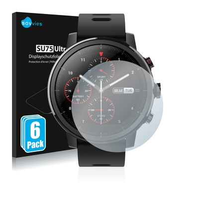 6x Schutzfolie für Huami Amazfit Stratos Display Schutz Folie