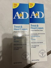2 Zinc Oxide Diaper Rash Cream - Soothes  Treats Diaper Rash - Zinc Oxide 10 
