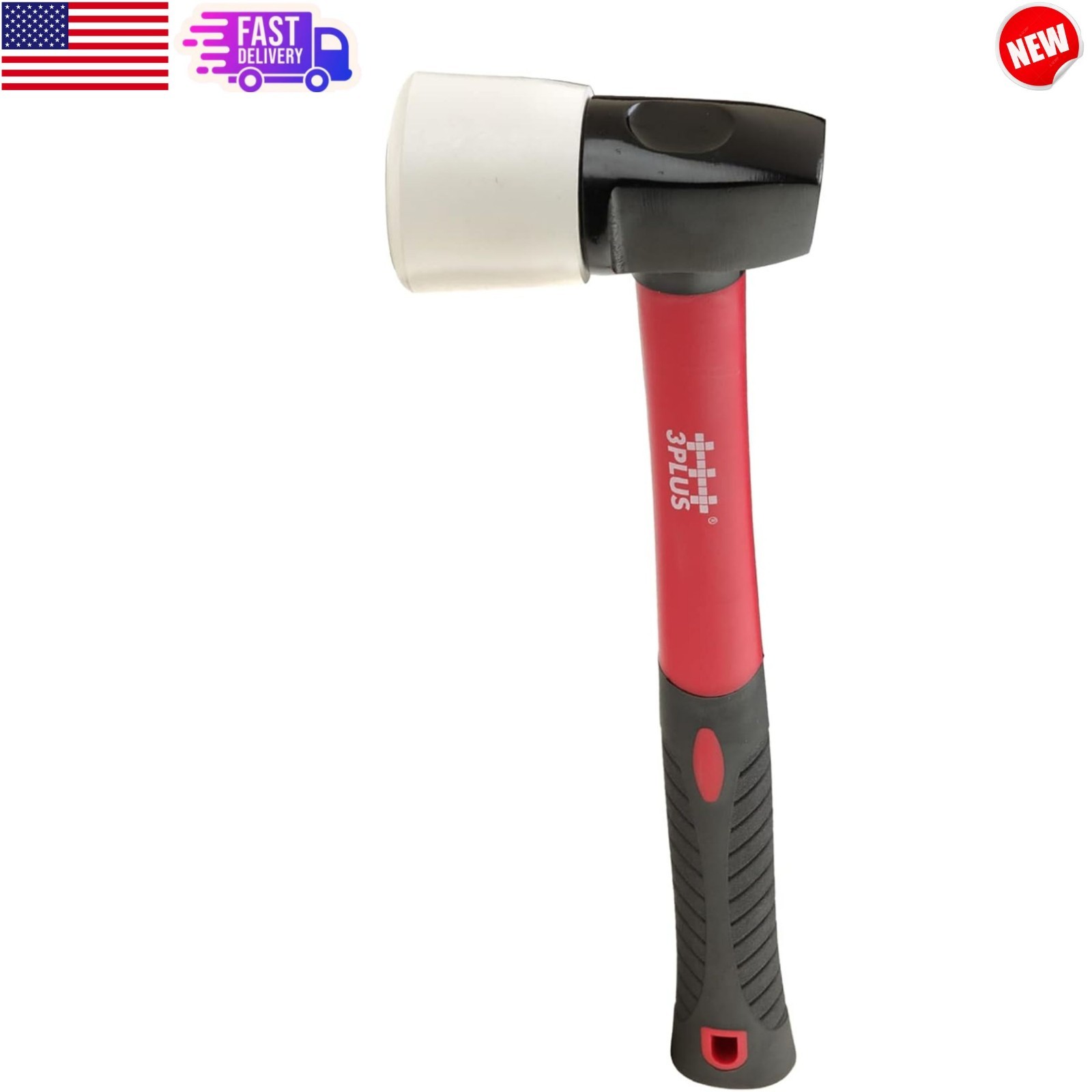 Rubber Head Mallet Graphite Handle Hammer Hardwood Flooring Installation Tool