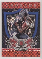 2019 Panini Prizm Draft Crusade Red White & Blue 84/99 Kelvin Harmon #14 0c2
