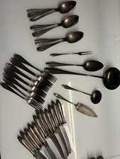 Bader Besteckset 100er Silberauflage, 41 Teile für 12 Personen