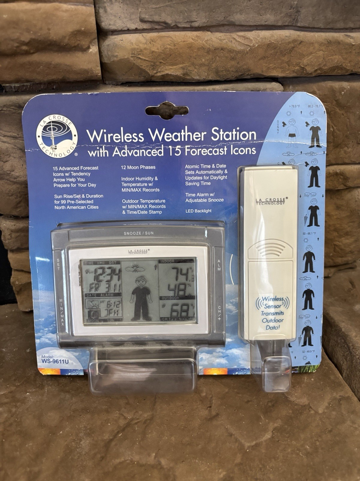 La Crosse New Model Ws-9611u Indoor Outdoor