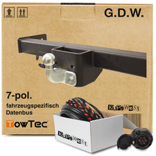 Für Opel Zafira Life 19- K0 G.D.W. Anhängerkupplung starr & 7poliger E-Satz NEU