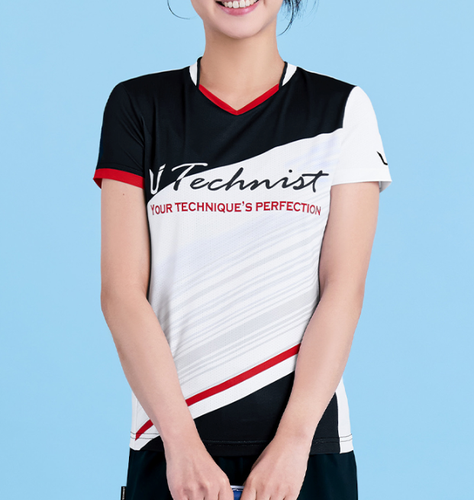 Technist 25F/W Unisex Badminton T-Shirt Sport Training Tee AsiaFit Neu mit Etikett TNT66032 - Bild 3 von 9