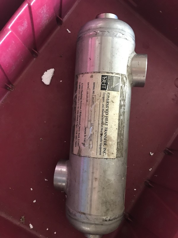 diversified  heat exchanger Old Model#  B180 New # ez-180
