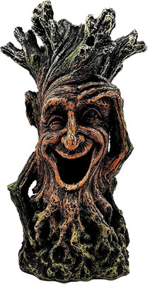 Fish Tank Decoration Tree Trunk Aquarium Statue Hollow Stump Root Terrarium Rept