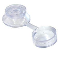 Corrugated Roofing Screw Strap Caps Clear Plastic