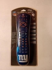 iHip Universal Remote Control NFL New York  Giants 6-in-1 Remote New Sealed 