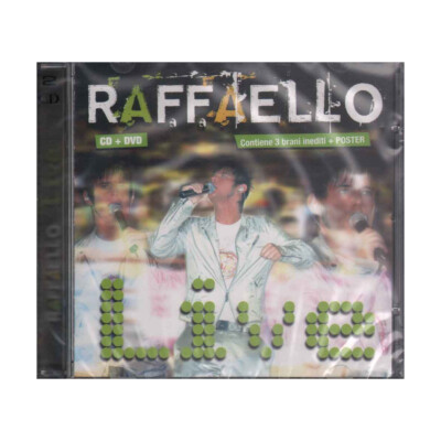 Raffaello CD DVD Raffaello Live / Zeus Record  ZCF 18 Sigillato