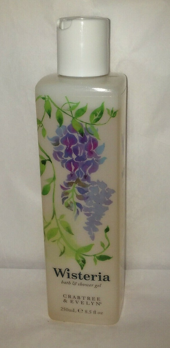 crabtree evelyn wisteria bath gel 8.5 oz