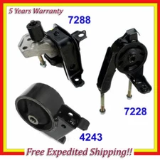 04-06 Scion XA/ XB 1.5L Motor & Trans Mount Set 3PCS.for Auto Transmission! M899