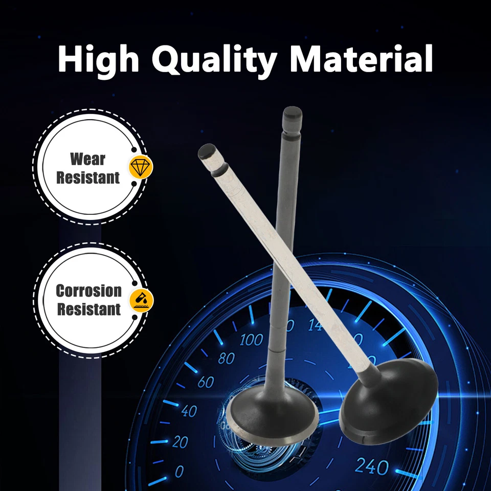 Exhaust Intake Valve Kit for 2009-2021 Toyota Corolla 2009-2013 Toyota Matrix - Image 2 of 4