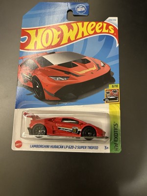 HOT WHEELS Rare Red LAMBORGHI HURACÁN LP 620-2 SUPER TROFEO 