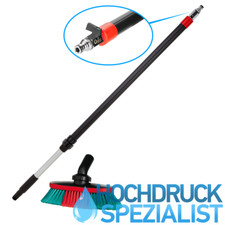 Waschbürste Teleskop Autowaschbürste Set weich Wasserdurchlauf Auto Lkw Profi