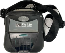 Zebra RW420 Mobile Thermal 4" Printer BLUETOOTH No Charger No Battery