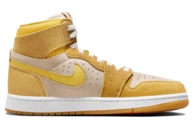 Nike Air Jordan 1 Zoom CMFT 2 Yellow Ochre FJ5743-700 Unisex Wmns