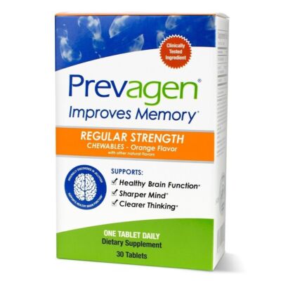 Prevagen 10mg Regular Strength Chewable, Orange - 30 Count