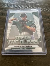 2020 Prizm Baseball LOGAN DAVIDSON Top of the Class RC # TOC-29 Oakland A's