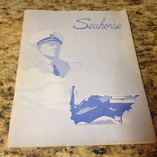 Seahorse USC Trojans NROTC Yearbook University Southern CA -1955