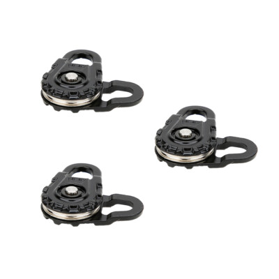 3er Set Seilrolle Umlenkrolle Blockseilrolle Seilwinde Rolle für 1:10 RC
